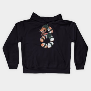 Taste the Adventure: Sushi Dragon Design Kids Hoodie